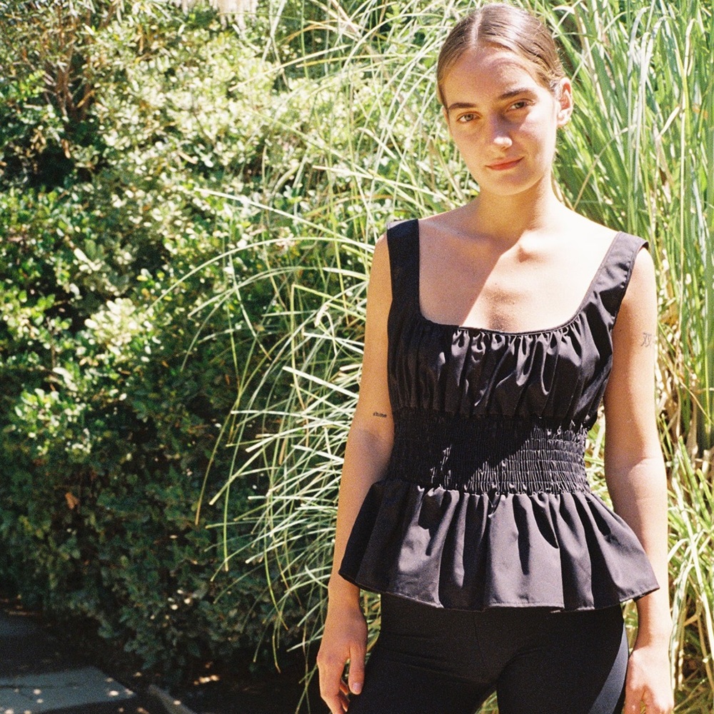 Ciao Lucia black Siena Top
